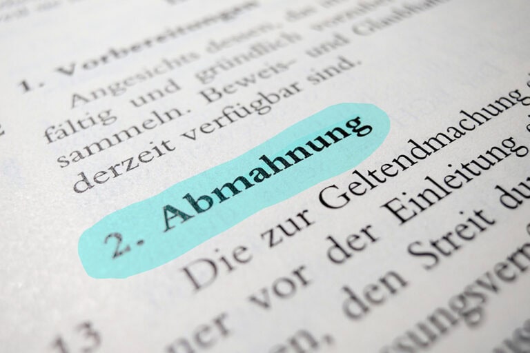 Abmahnung Avanto GmbH